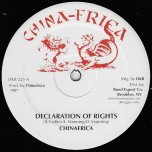 Declaration Of Rights / Bababoom - Chinafrica