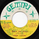 Down The Street / Street Side Rock - Junior Rocking AKA Junior Green 