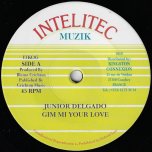 Gim Mi Your Love / Gim Me Ver - Junior Delgado 