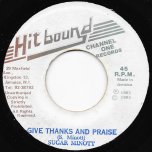 Give Thanks And Praise / Ver - Sugar Minott