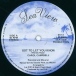 Got To Let You Know / Ver - Carol Campbell / Night Flight Band