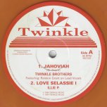 COLOUR VINYLJahovia / Love Selassie I / Dub Ver - Twinkle Brothers
