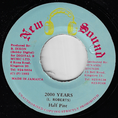 2000 Years / Ver - Half Pint
