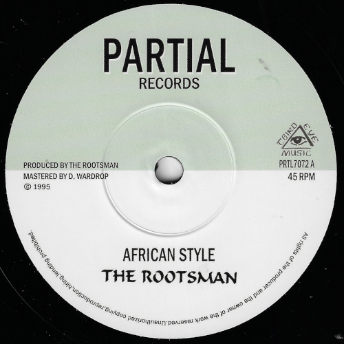 African Style / African Style Dub - The Rootsman