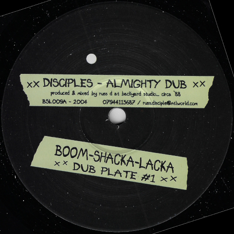 The Disciples / Almighty Dub / Ver / Zion Rock Dub / Ver: Lion Vibes ...