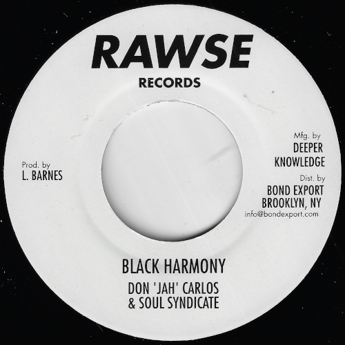 Black Harmony / Black Love Ver - Don Carlos / Soul Syndicate