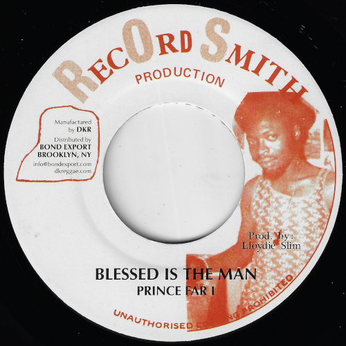 Blessed Is The Man / Blessed Dub - Prince Far I