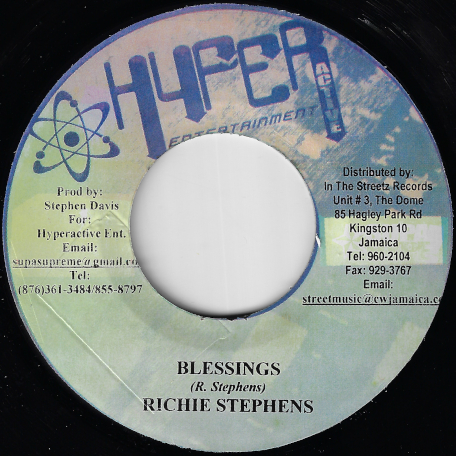 Blessings / When I Smoke  - Richie Stephens / Delly Ranx