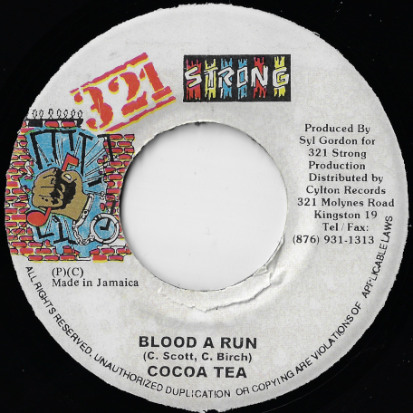 Blood A Run / Scorcher Riddim - Cocoa Tea