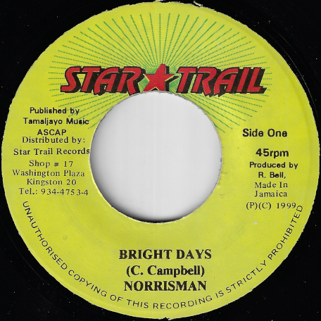 Bright Days / Ver - Norris Man