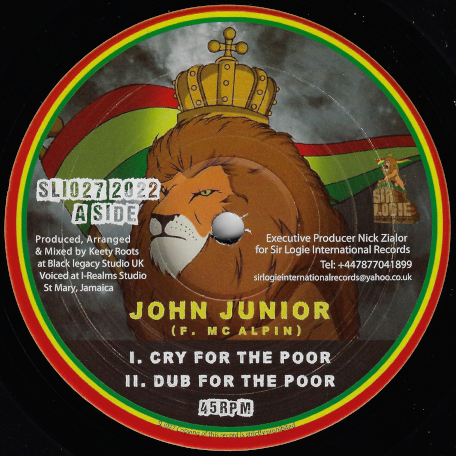 Cry For The Poor / Dub For The Poor / Conquer The Storm / Conquer The Dub - John Junior