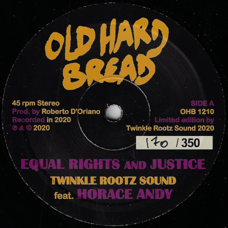 Equal Right And Justice / 5 Audio Track (Covid 19 Mix) - Twinkle Rootz Sound Feat Horace Andy / Twinkle Rootz Sound