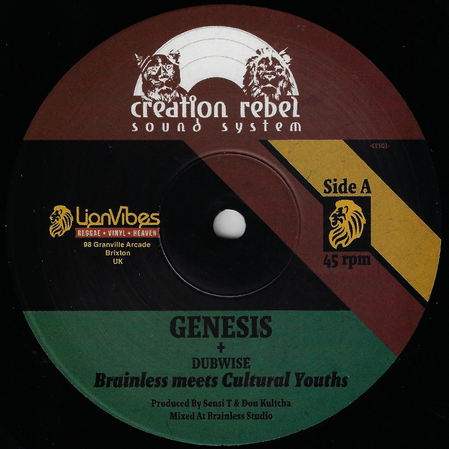 Genesis / Dubwise / Tribal Soul / Tribal Riddim - Brainless Meets Cultural Youths