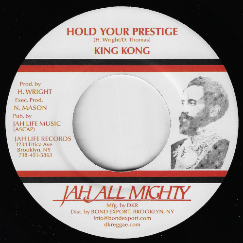 Hold Your Prestige / Digital Rock Ver - King Kong