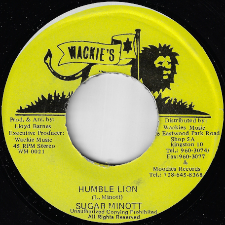Humble Lion / Ver - Sugar Minott / Ricky Myrie