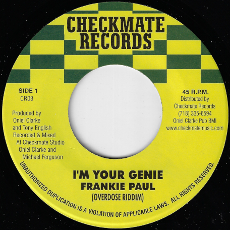 Im Your Genie / Bless Me - Frankie Paul / TK Smith
