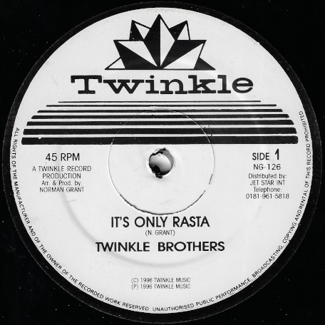 Its Only Rasta / The Elements  - Twinkle Brothers