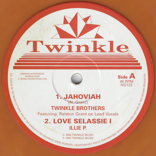 Jahovia / Love Selassie I / Dub Ver - Twinkle Brothers