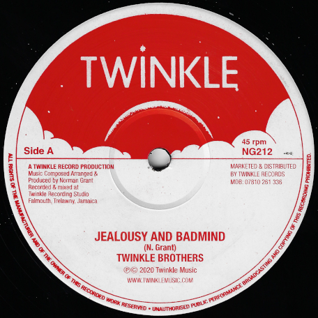 Jealousy And Badmind / Dub / Cross Over It / Dub - Twinkle Brothers