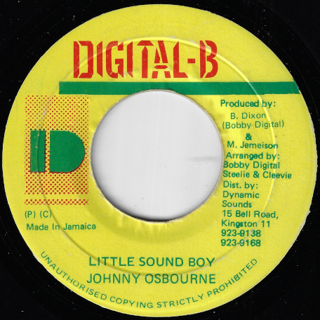 Little Sound Boy / Ver - Johnny Osbourne