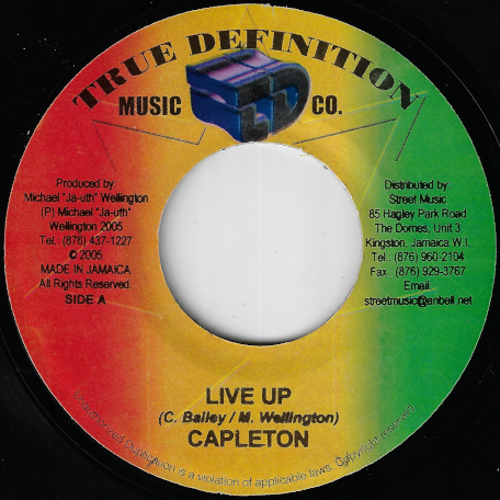 Live Up / Escape Rhythm  - Capleton