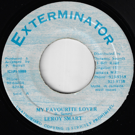 My Favourite Lover / Ver - Leroy Smart / Fire House Crew
