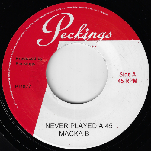 Never Played A 45 / Grapvine - Macka B / Leanna
