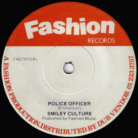 Police Officer / Participation Two Ver - Smiley Culture