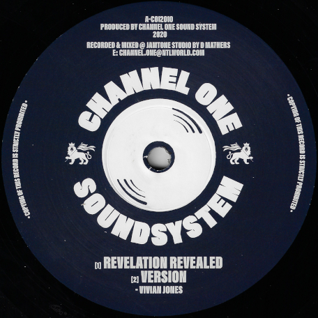 Revelation Revealed / Ver / Raw Dub / Riddim Section - Vivian Jones
