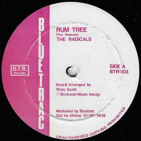 Rum Tree / Radics In Dub - The Radicals