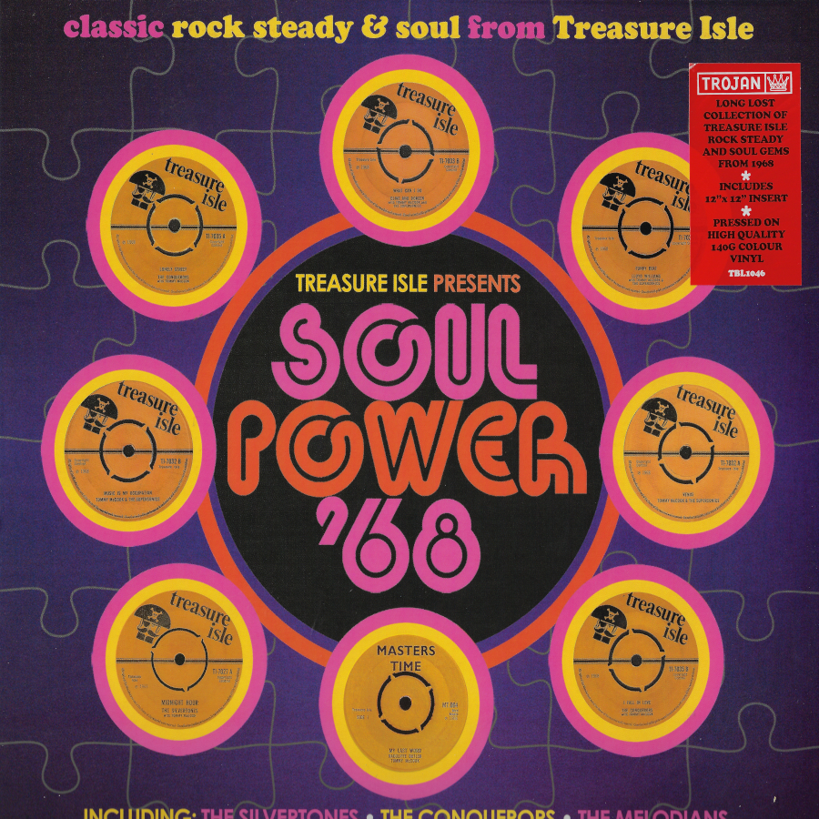 *RSD EXCLUSIVE* Treasure Isle Presents Soul Power 68 - Various - The Silvertones / Tommy McCook And The Supersonics / The Conquerors