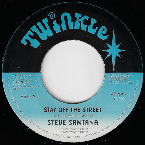 Stay Off The Street / Ver - Steve Santana