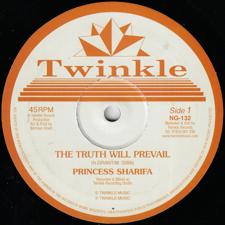 The Truth Will Prevail / A Fi Reach Back A Africa - Princess Sharifa