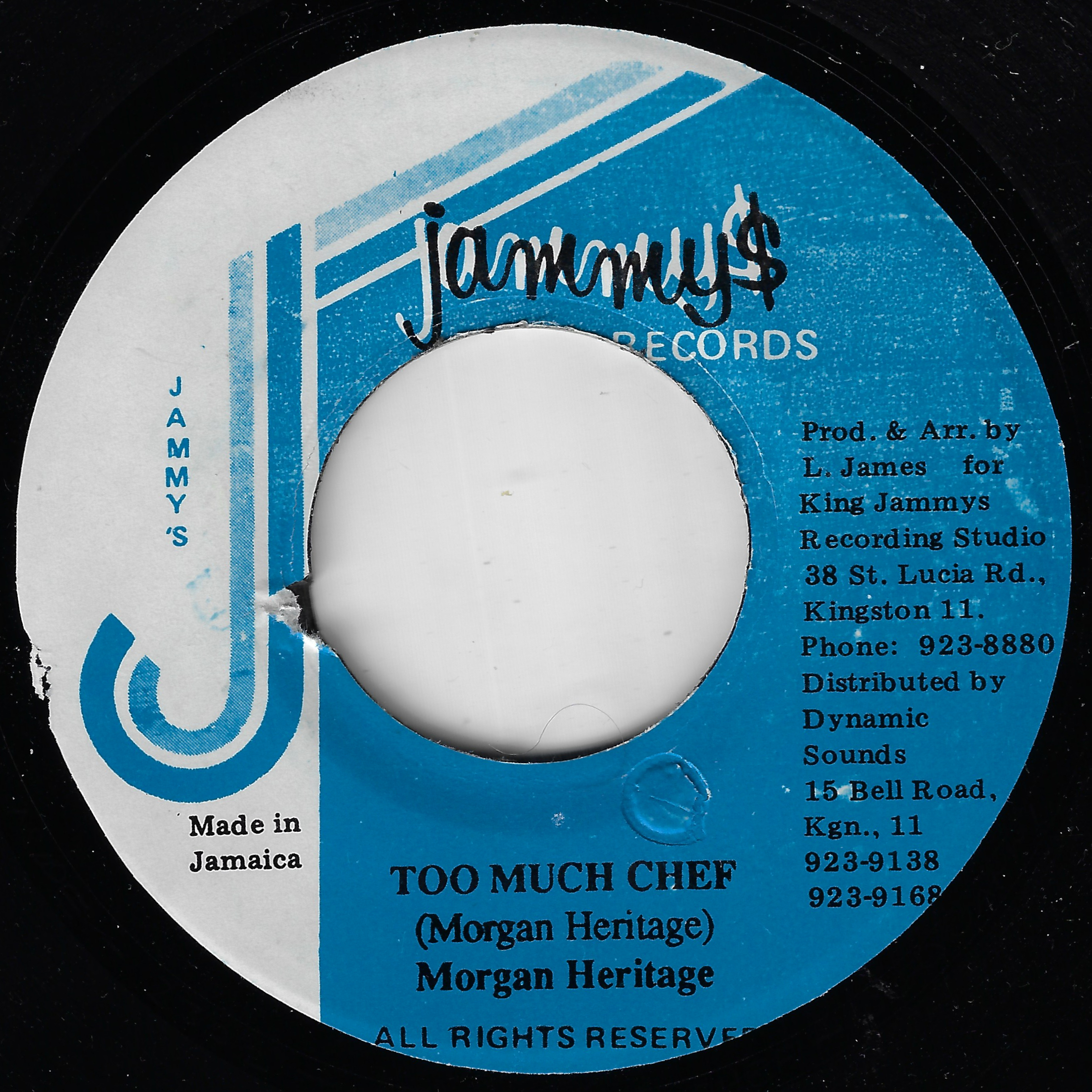 Too Much Chef / Trial And Crosses Ver - Morgan Heritage