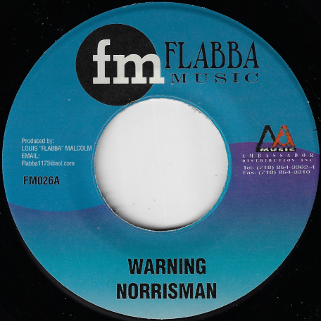 Warning / Steady Rock Ver - Norris Man