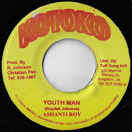 Youth Man / Congos - Ashanti Roy