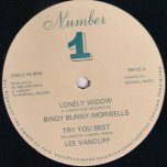 Lonely Widow / Try Your Best - Bingy Bunny and Lee Van Cliff
