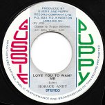 Love You To Want Me / Part Two  - Horace Andy / Simplicity People