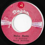 Make Haste / My Pretty Playmate - David Anthony