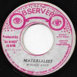 Materialist / Poor Man Style  - Horace Andy / Observer