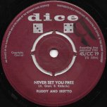 Never Set You Free / Brothers And Sisters - Ruddy Grant and Sketto Richards