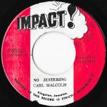 No Jestering / Part Two Dub - Carl Malcolm