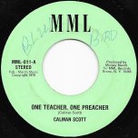 One Teacher One Preacher / One Dub - Calman Scott