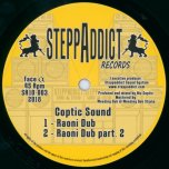 Raoni Dub / Raoni Dub Pt 2 / Higher Soul / Higher Soul Pt 2 - Coptic Sound / Wise Rockers